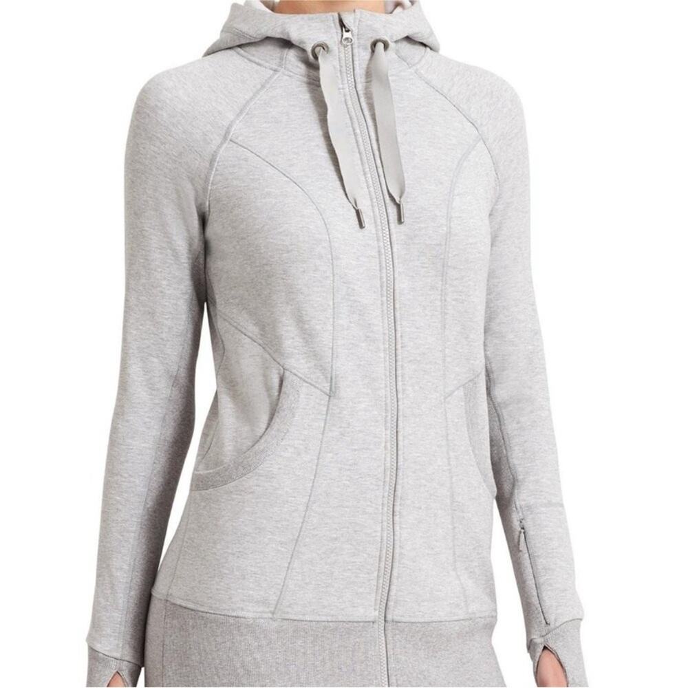 Athleta Grey Strength Hoodie 2 - XXS